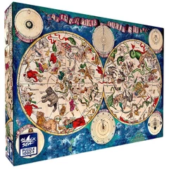 Black Sea 1000 db-os puzzle - Sky Map, 1670, Frederick de Witt (BS82231)