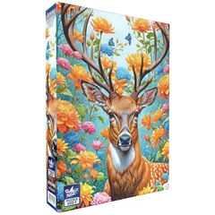 Black Sea 500 db-os puzzle - Among the Flowers - Deer (BS82406)