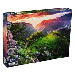 Black Sea 1000 db-os puzzle - Sunrise over the mountain (BS82409)
