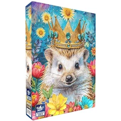 Black Sea 500 db-os puzzle - Among the Flowers - Hedgehog (BS82501)