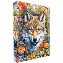 Black Sea 500 db-os puzzle - Among the Flowers - She-wolf (BS82506)