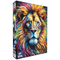 Black Sea 1000 db-os puzzle - Cat Portraits - Lion (BS82514)