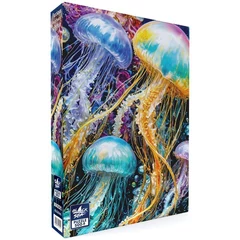 Black Sea 500 db-os puzzle - Precious creatures - Jellyfish (BS82521)