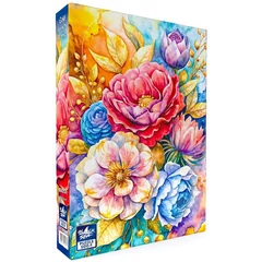 Black Sea 500 db-os puzzle - Gold Among the Peonies (BS82541)