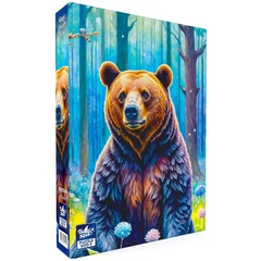 Black Sea 500 db-os puzzle - Magic Forest - Bear (BS82549)