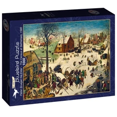 Bluebird 1000 db-os Art by puzzle - Pieter Bruegel the Elder - The Census at Bethlehem 1566 (60225)