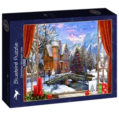 Bluebird 1000 db-os puzzle - Christmas Mountain View (90673)