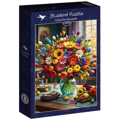 Bluebird 1000 db-os puzzle - Colourful Bouquet (90849)