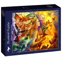 Bluebird 1000 db-os puzzle - Fantastic Colourful World (90904)