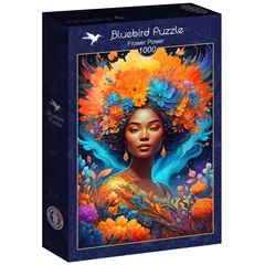 Bluebird  90999 - Flower Power - 1000 db-os puzzle