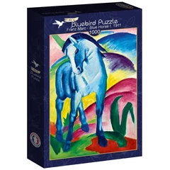 Bluebird 1000 db-os Art by puzzle - Franz Marc - Blue Horse I 1911 (60263)