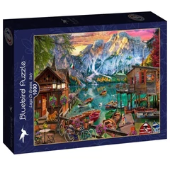 Bluebird 1000 db-os puzzle - Lago Di Braies, Italy (90919)