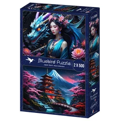 Bluebird 2 x 500 db-os puzzle - Japan Spirit - Asia Collection (90950)