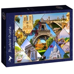 Bluebird 2000 db-os puzzle - Les Monuments de Paris (90760)