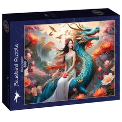 Bluebird 500 db-os puzzle - Blue Dragon (90846)