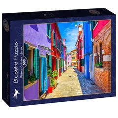 Bluebird 500 db-os puzzle - Colourful Houses - Burano (90946)