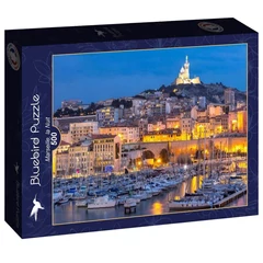 Bluebird 500 db-os puzzle - Marseille, la Nuit (90778)