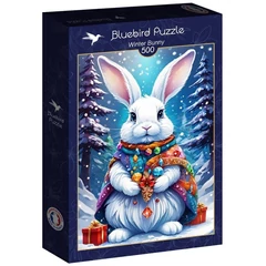 Bluebird 500 db-os puzzle - Winter Bunny (90805)