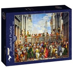 Bluebird 1000 db-os puzzle - The Wedding at Cana, Paolo Veronese, 1563 (60212)