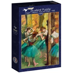 Bluebird 1000 db-os puzzle - Dancers, Pink and Green, Degas, 1890 (60242)