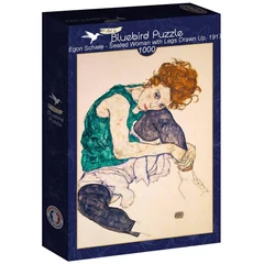 Bluebird 1000 db-os puzzle - Seated Woman with Legs Drawn Up, Egon Schiele, 1917 (60294)