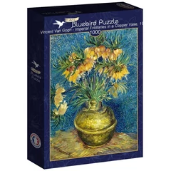 Bluebird 1000 db-os puzzle - Imperial Fritillaries in a Copper Vase, Vincent Van Gogh, 1887 (60304)