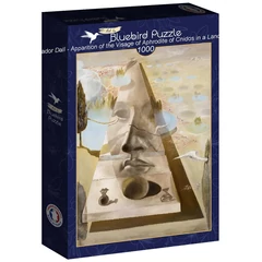 Bluebird 1000 db-os puzzle - Apparition of the Visage of Aphrodite of Cnidos in a Landscape, Salvador Dalí, c. 1981 (60325)
