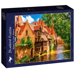 Bluebird 1500 db-os puzzle - Bruges Old Town, Belgium (90505)