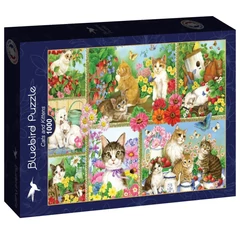 Bluebird 1000 db-os puzzle - Cats and Kittens (91014)