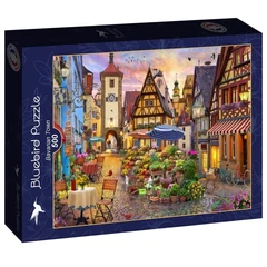 Bluebird 500 db-os puzzle - Bavarian Town (91035)