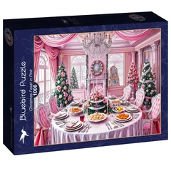 Bluebird 1000 db-os puzzle - Christmas Feast in Pink (91081)