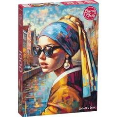 CherryPazzi 1000 db-os puzzle - Girl with a Pearl (30844)