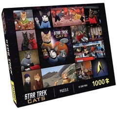 Chronicle Books 1000 db-os puzzle - Star Trek Cats (12227)