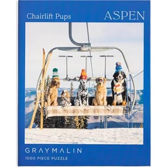 Galison 1000 db-os puzzle könyv alakú dobozban - Aspen, Gray Malin (83807)