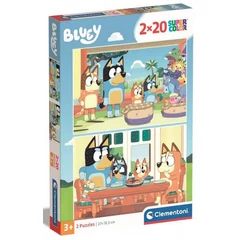 Clementoni 2 x 20 db-os puzzle - Bluey (24807)