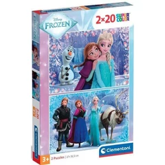 Clementoni 2 x 20 db-os puzzle - Jégvarázs (24825)