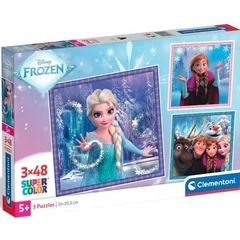 Clementoni 3 x 48 db-os puzzle - Jégvarázs (25021)