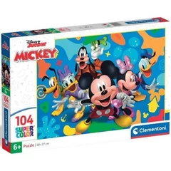 Clementoni 104 db-os puzzle - Mickey egér és barátai (25053)