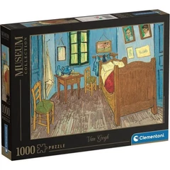 Clementoni 1000 db-os puzzle - Museum Collection - Van Gogh - Van Gogh szobája Arles-ban (37092)