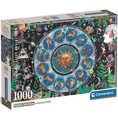 Clementoni 1000 db-os puzzle - Asztrológiai diagram (39890)