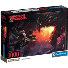 Clementoni 1000 db-os puzzle - Dungeons and Dragons (39960)
