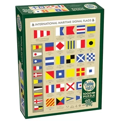 Cobble Hill 1000 db-os puzzle - International Maritime Signal Flags (40324)