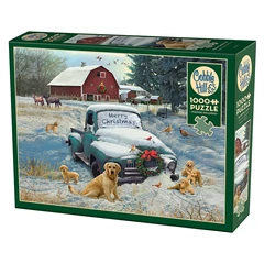 Cobble Hill 1000 db-os puzzle - Merry Christmas (40237)
