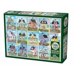 Cobble Hill 1000 db-os puzzle - Seaside Cottages (40285)