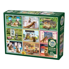 Cobble Hill 1000 db-os puzzle - Squirrels Around Town (40297)
