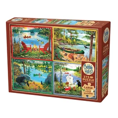 Cobble Hill 275 db-os puzzle - Cabin Country (48021)