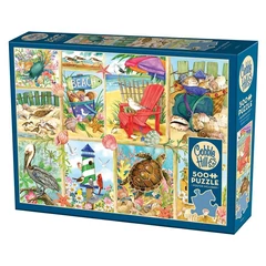 Cobble Hill 500 db-os puzzle - Day at the Beach (45109)