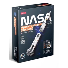 CubicFun 136 db-os 3D puzzle - NASA - Apollo Saturn V Rocket (DS1059)