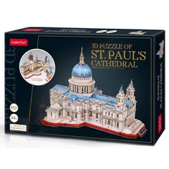 CubicFun 643 db-os 3D puzzle - Szent Pál Székesegyház (MC270)