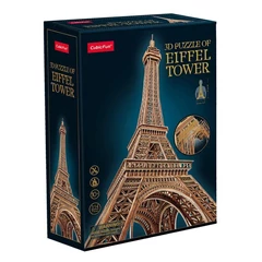 CubicFun 314 db-os 3D puzzle - Eiffel torony mester változat (MC284)